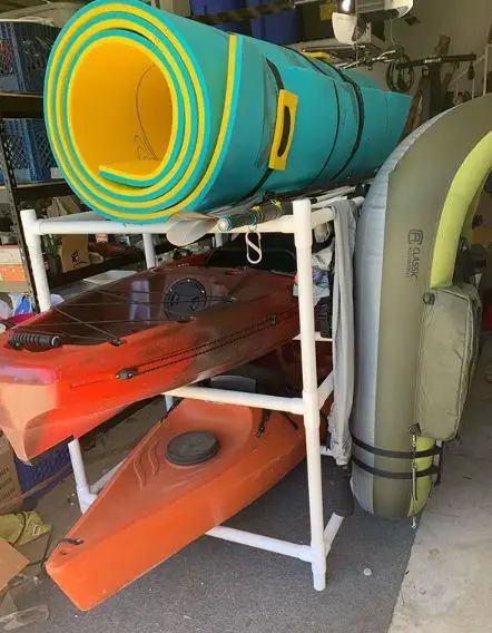 Plastic Kayak Storage