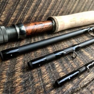 Moonshine rod co epiphany fly rod in pieces