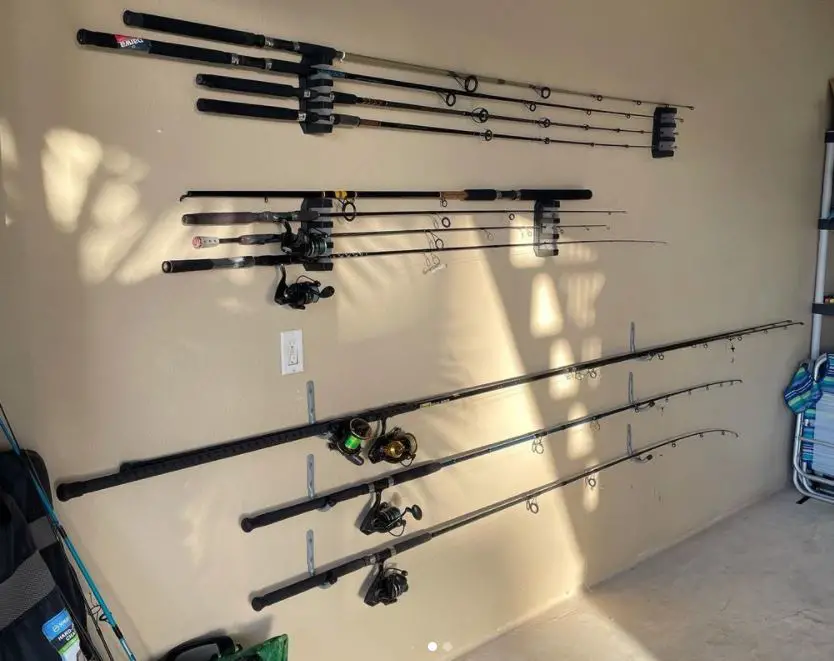 Wall Mounted Rod Racks 