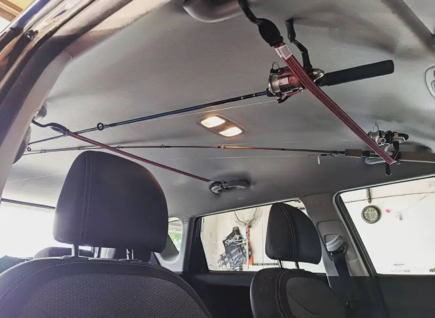 Fishing Rod Storage in a Car