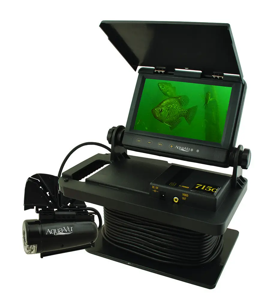Aqua-Vu 715C Underwater Camera in Use