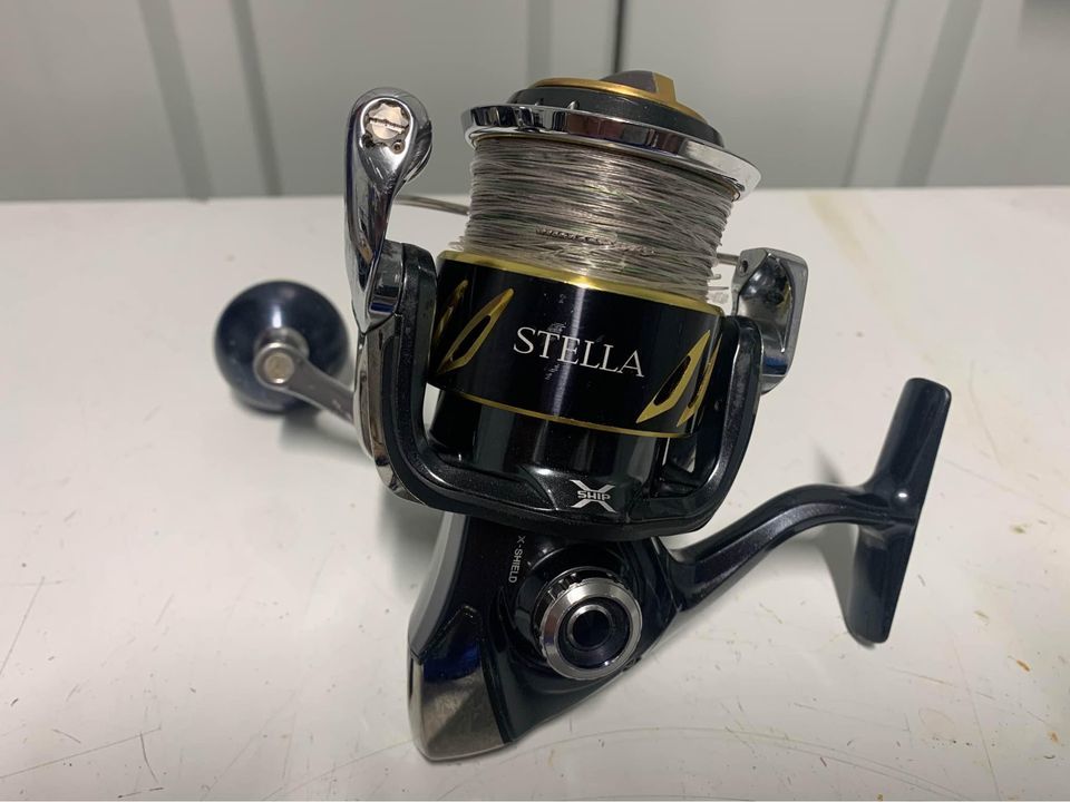 The Shimano Stella Spinning Reel I used in this test