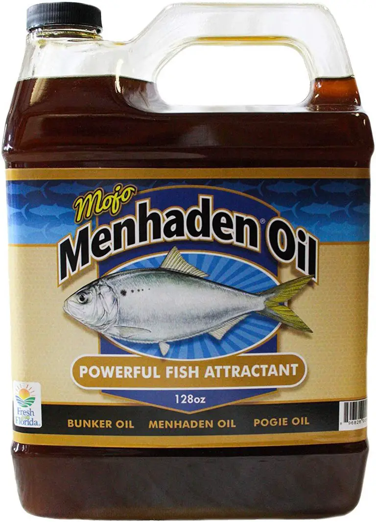 Menhaden oil to attract fish