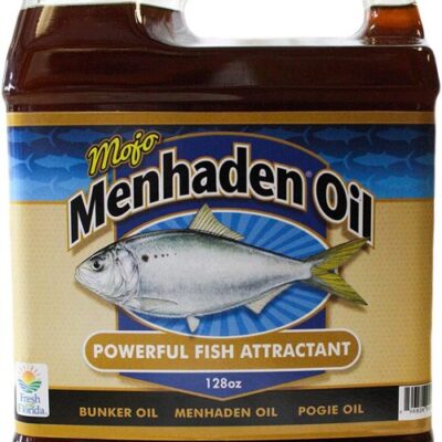 Menhaden oil to attract fish