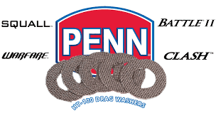 Penn HT-100 drag washers on packet