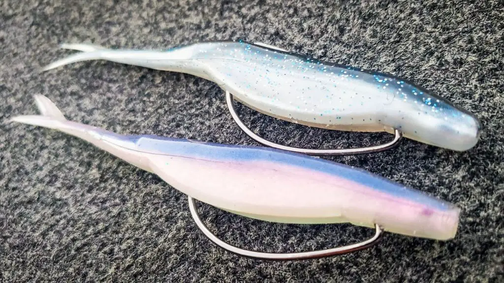 bass fluke rig