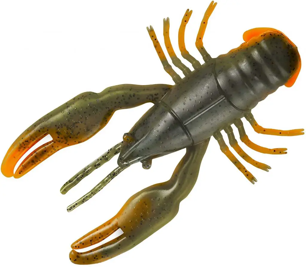 crawfish soft plastic lure