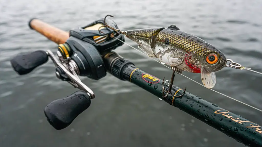 crankbait on a baitcasting reel