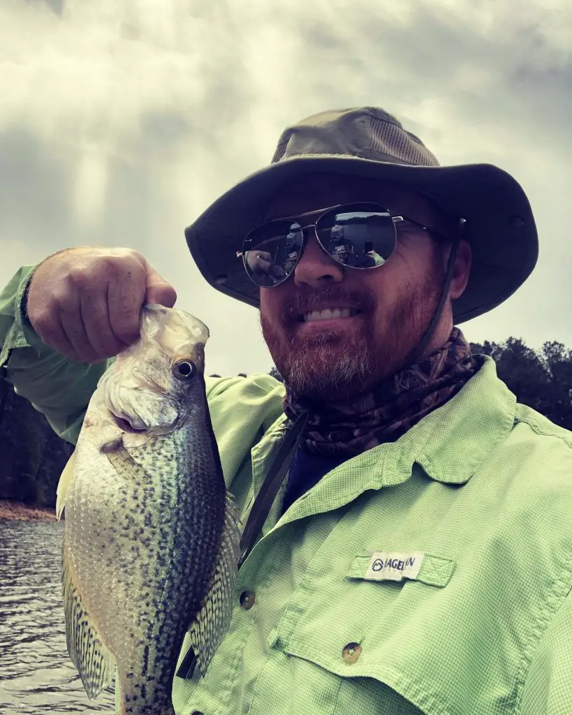 Donny with a Crappie