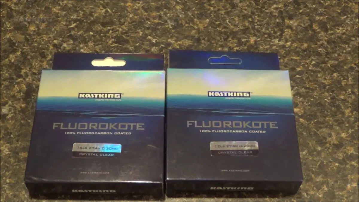 kastking fluorokote fishing line side by side