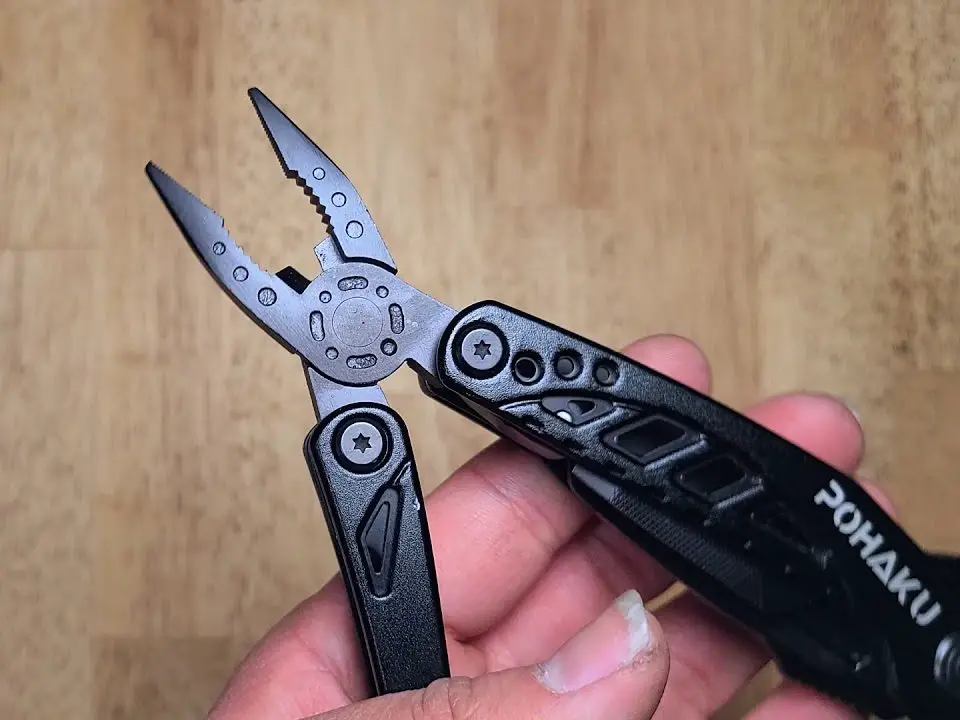 Russ holding his Pohaku Multitool