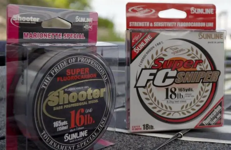 sunline super fc sniper showing the packet and the spool separated