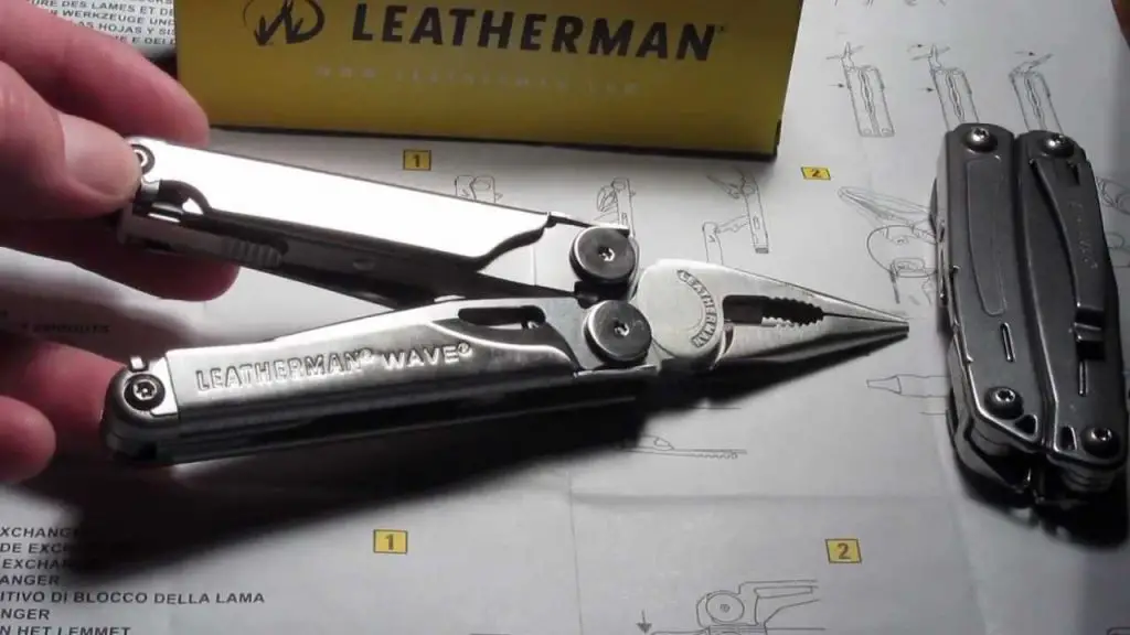 Russ unboxing his leatherman wave multitool