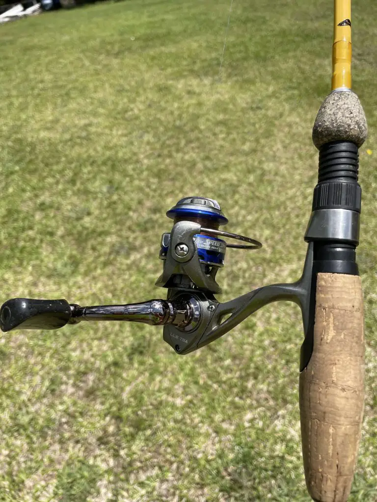 my personal lew's laser lite spin reel with rod