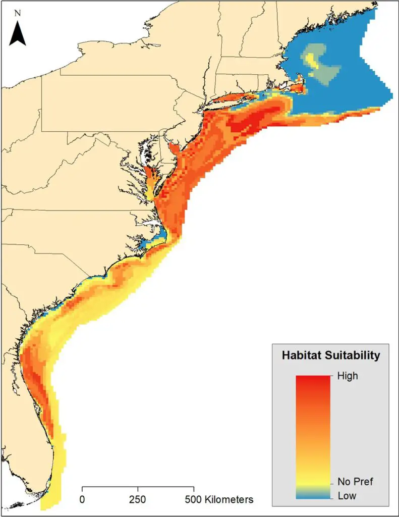 cobia habitat map, source: on the water