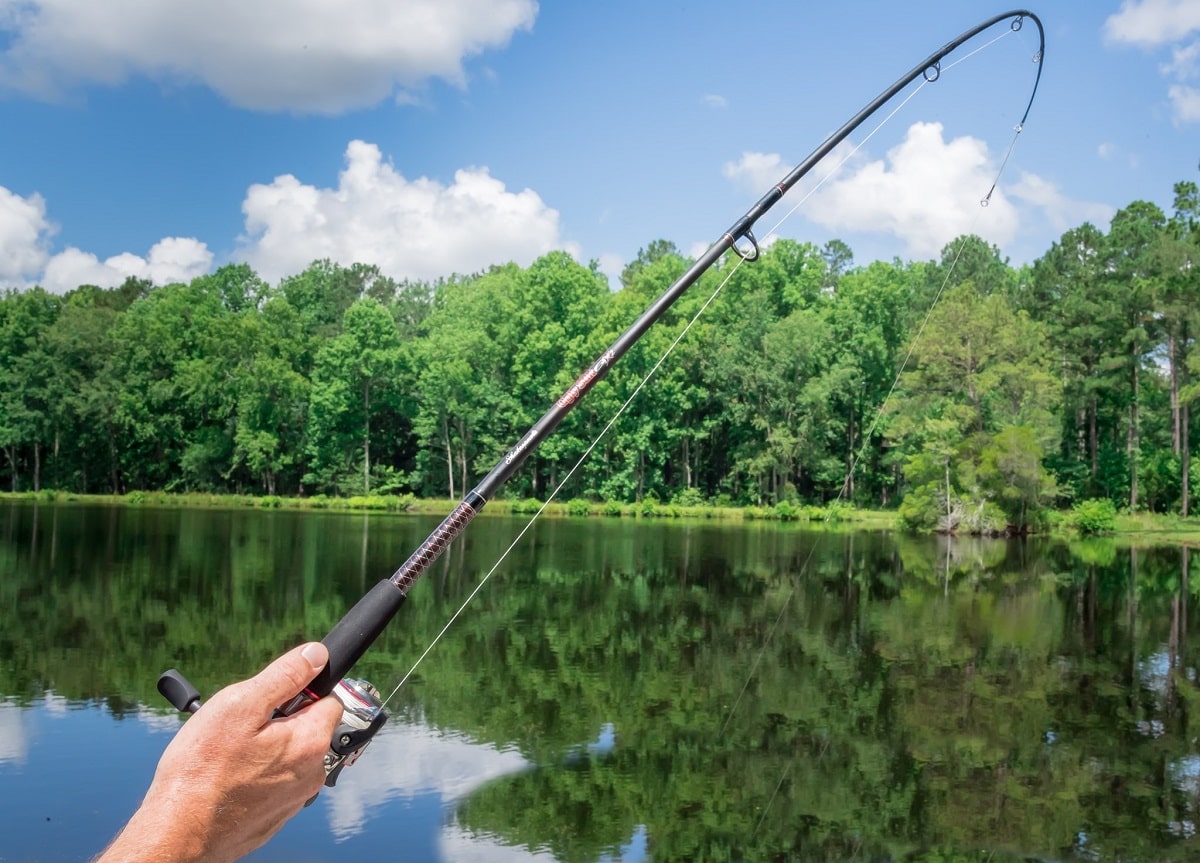 testing the ugly stik gx2 bass fishing