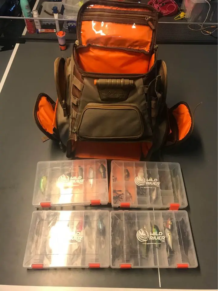 Wild River Tackle Tek Nomad Lighted Backpack