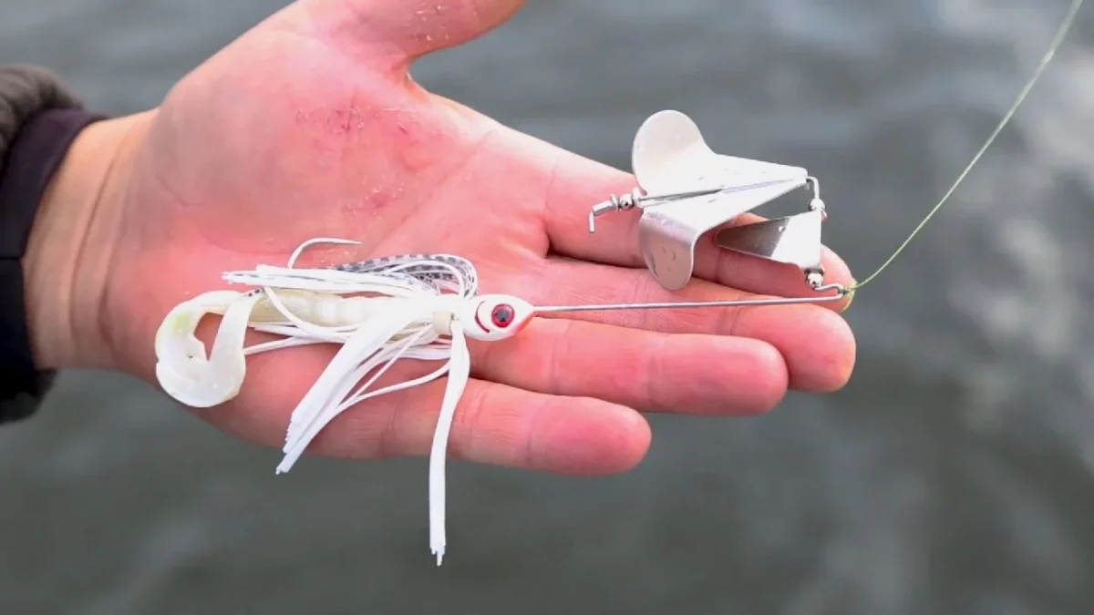 white buzzbait color