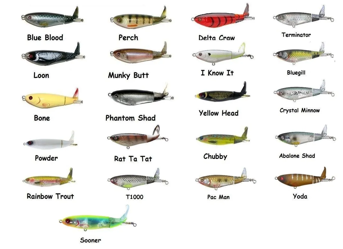 whopper plopper lure colors