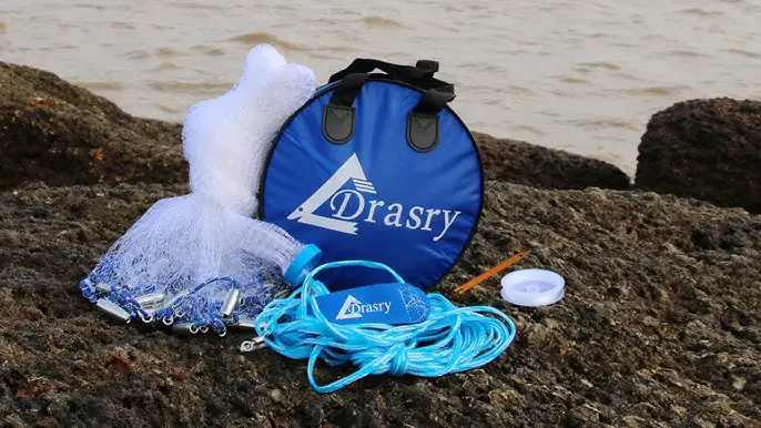 Drasry saltwater cast net